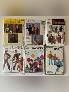 Vintage Kids Costume Patterns